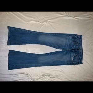 American Eagle Boho Flare Stretchy Jeans